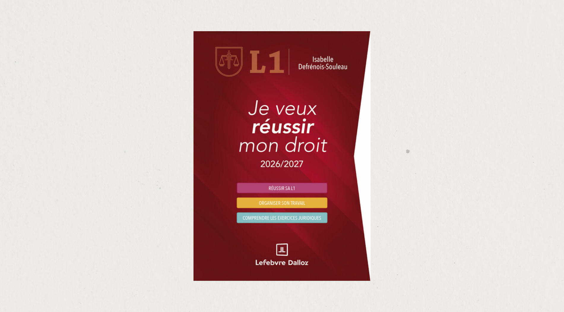 Illustration de l'article Je veux réussir mon droit 2026-2027 - 15e édition